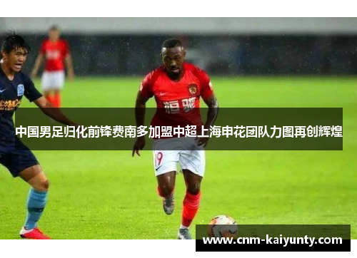 中国男足归化前锋费南多加盟中超上海申花团队力图再创辉煌